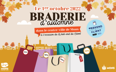 [𝐜𝐥ô𝐭𝐮𝐫é] 🍂 𝗕𝗥𝗔𝗗𝗘𝗥𝗜𝗘 𝗗’𝗔𝗨𝗧𝗢𝗠𝗡𝗘 ! 🍂 Le 1er octobre dans le centre-ville de Mons