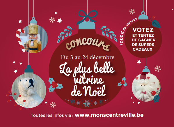 ✨ Concours « La plus belle vitrine de Noël »  🎅 🎄