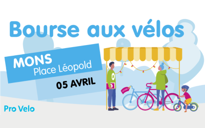Grande Bourse aux Vélos – 5 avril, Place Léopold