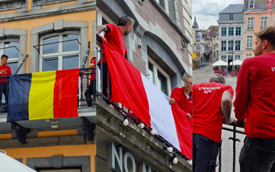 Mission drapeaux pour nos Stewards Urbain