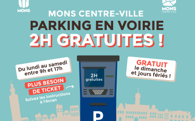 Stationnement – 2 heures gratuites en voirie à partir du 01/09/25