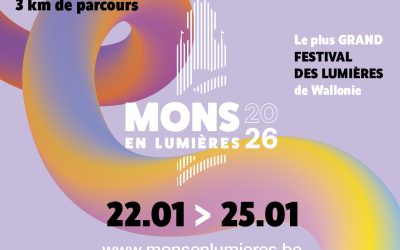 Mons en Lumières revient pour sa 3e édition du 22 janvier au 25 janvier 2026