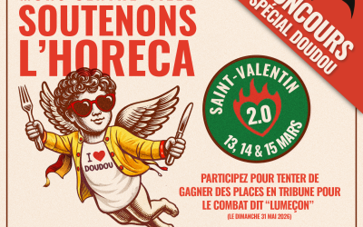 Concours « Saint-Valentin 2.0 – Spécial Doudou 2026 » : tentez de gagner des places pour le combat dit « Lumeçon ».