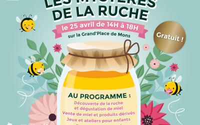 Les mystères de la ruche – le 25 avril de 14h à 18h sur la Grand Place